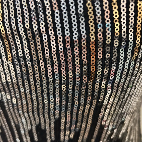 GUESS Sequin Bodycon Women’s Halter Dress Sz0 - Picture 8 of 9